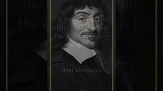 'Video thumbnail for René Descartes Quotes II (#shorts)'